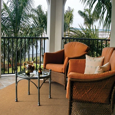 Keaton Basket Weave Patio Rug 3 Keaton Basket Weave Patio Rug - Image 3