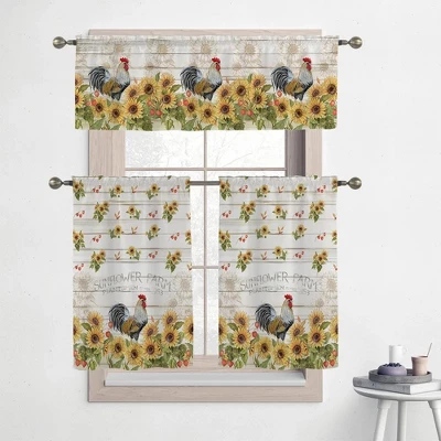 Laural Home Sunflower Farm Kitchen 3-Pc. Kitchen Tier Set 1 Laural Home Sunflower Farm Kitchen 3-Pc. Kitchen Tier Set
