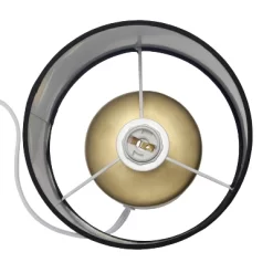 Two-Tone Basics Table Lamp Black - Simple Designs -Northlight Store GUEST 36f967c3 fb68 4114 a68d 493e81348ee3