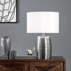 NuLOOM Halsey 23" Glass Table Lamp