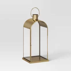 Metal Lantern Gold - Threshold™ -Northlight Store GUEST 385b49cb baa9 4022 8af0 f09dff4f5610