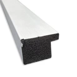 28" X 28" Non-Beveled Grace Brushed Nickel Narrow Wall Mirror - Amanti Art