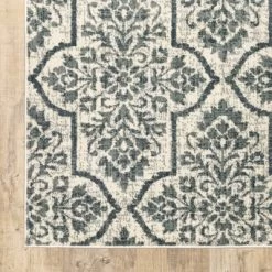 Farrah Floral Trellis Area Rug Ivory/Blue - Captiv8e Designs -Northlight Store GUEST 38d7d285 fcf6 418b b5d2 e6e4fa16655d