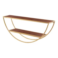 26" X 11" Tancill Half Circle Wall Shelf - Kate & Laurel All Things Decor 13 26" X 11" Tancill Half Circle Wall Shelf - Kate & Laurel All Things Decor -Northlight Store GUEST 39278cf4 3dc9 4234 ad6b e35b1b63e15d