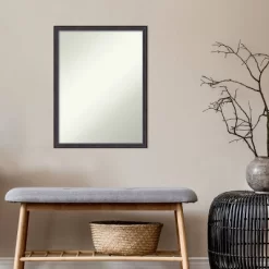 20" X 26" Non-Beveled Dark Bronze Scoop Wood Wall Mirror - Amanti Art 13 20" X 26" Non-Beveled Dark Bronze Scoop Wood Wall Mirror - Amanti Art -Northlight Store GUEST 3a3442c5 a1ae 4aa8 8372 46d0fcd9dbe5