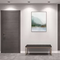 32" X 42" Sapphire Lake I By Ian C Framed Canvas Wall Art Print - Amanti Art -Northlight Store GUEST 3a7a6809 527e 457f aacc 17e7545c8121