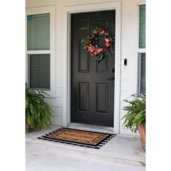 BirdRock Home Layered Welcome Mat With Vinyl Backing For Door Entryway 30 X 42 -Northlight Store GUEST 3b9ff8fc 0c1d 4981 ad67 d548e0988bd9