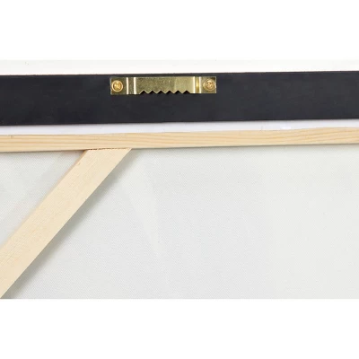 Contemporary Canvas Abstract Framed Wall Art With Gold Frame Gold - CosmoLiving By Cosmopolitan 5 Contemporary Canvas Abstract Framed Wall Art With Gold Frame Gold - CosmoLiving By Cosmopolitan - Image 5