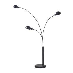 67" Archer 3-Light Adjustable Arc Floor Lamp Black - 510 Design -Northlight Store GUEST 3c8159c0 b9dd 4bba a8cc 0a377ee2333f