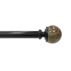 Decorative Drapery Curtain Rod With Marble Ball Finials Oil Rubbed Bronze - Lumi Home Furnishings 9 Decorative Drapery Curtain Rod With Marble Ball Finials Oil Rubbed Bronze - Lumi Home Furnishings -Northlight Store GUEST 3ca0ee12 4751 4a60 8114 8c168e81cb24
