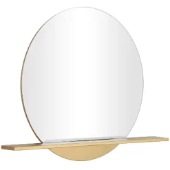 Metal 1 Shelf Wall Mirror Gold - Olivia & May 5 Metal 1 Shelf Wall Mirror Gold - Olivia & May -Northlight Store GUEST 3cd092df 89ba 4656 8526 90d4f69a1e4e