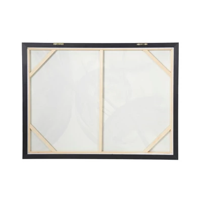 Contemporary Canvas Abstract Framed Wall Art With Gold Frame Gold - CosmoLiving By Cosmopolitan 4 Contemporary Canvas Abstract Framed Wall Art With Gold Frame Gold - CosmoLiving By Cosmopolitan - Image 4