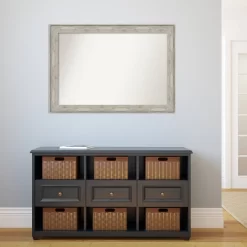 41" X 29" Non-Beveled Crackled Metallic Wall Mirror - Amanti Art -Northlight Store GUEST 3ef23245 d4ba 4a27 889a cbfeabf18060