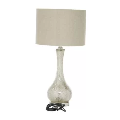 Glass Table Lamp With Faux Mercury Glass Finish Silver - Olivia & May -Northlight Store GUEST 3f44cc8b 4e37 45a4 8e2e 8312bd5a0ea1