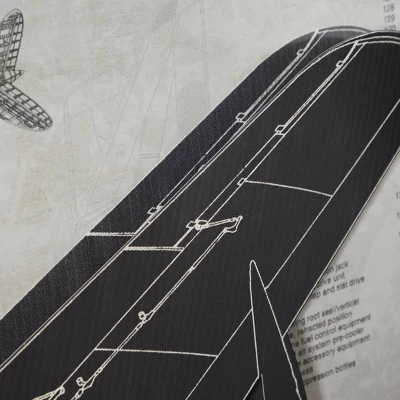 Industrial Transportation Wall Decor White - Olivia & May 5 Industrial Transportation Wall Decor White - Olivia & May - Image 5