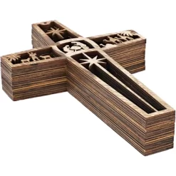 Bright Creations 6 Pack Nativity Scene Wood Cross For Wall Hanging Home Décor, Christmas Religious Gifts, 10.4x6.7x0.3 In 9 Bright Creations 6 Pack Nativity Scene Wood Cross For Wall Hanging Home Décor, Christmas Religious Gifts, 10.4x6.7x0.3 In -Northlight Store GUEST 413bbc0e b2dc 48d3 930b 8e3ef5c09f93