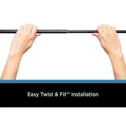 Kenney Fast Fit No Tools Tate 5/8" Decorative Window Tension Curtain Rod -Northlight Store GUEST 42544939 c1a1 4b77 8ffb e6de99a57cb0