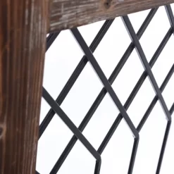 Wood Framed Metal Grate Wall Decor Brown - StyleCraft -Northlight Store GUEST 430e73d5 5df5 4502 9263 af7feb9ae778