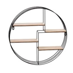 Honey-Can-Do Round Metal And MDF Wall Shelf Black 9 Honey-Can-Do Round Metal And MDF Wall Shelf Black -Northlight Store GUEST 4328baa6 4d78 4582 af96 81da848542ed
