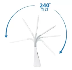 Mount-It! Turcom AirLight Ultrabright LED Desk Lamp With Bladeless Three Speeds Fan Panel | White -Northlight Store GUEST 439d0be8 2cd8 4bb3 8167 fdd9636cb108