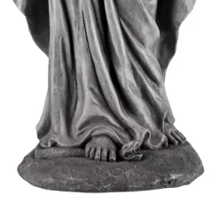 John Timberland Virgin Mary Statue Sculpture Decor Outdoor Garden Front Porch Patio Yard Outside Home Balcony Gray Stone Finish Ceramic 29" Tall -Northlight Store GUEST 44ab0136 a757 42c3 89db 2ec7ca58604b