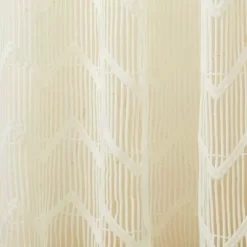 1pc 50"x84" Sheer Zig Zag Macrame Curtain Panel Cream - Opalhouse™ Designed With Jungalow™ -Northlight Store GUEST 453c4af7 309c 4148 8efd 84874224d2bb