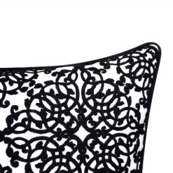 Embroidered Lacework With Piping Indoor/Outdoor Throw Pillow - Edie@Home -Northlight Store GUEST 453d6424 081f 41f6 88c2 399c3ebaab8b