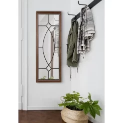 16" X 42" Bakersfiel Windowpane Wall Mirror Rustic Brown - Kate & Laurel All Things Decor 9 16" X 42" Bakersfiel Windowpane Wall Mirror Rustic Brown - Kate & Laurel All Things Decor -Northlight Store GUEST 45b69848 36f5 4fba 9122 3569add50262