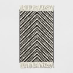 Chevron Woven Area Rug Black/White - Project 62™ -Northlight Store GUEST 469405c2 0dcb 4104 9f69 6044d3be79fb