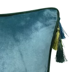 18"x18" Velvet Reversible Tassel Square Throw Pillow - Edie@Home 9 18"x18" Velvet Reversible Tassel Square Throw Pillow - Edie@Home -Northlight Store GUEST 48aa3523 e649 4d3d 9a67 d6a6144b7c24