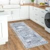 NuLOOM Eva Machine Washable Vintage Faded Medallion Area Rug