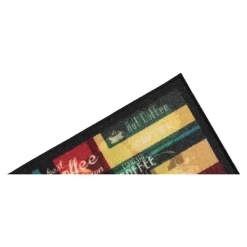 J&V TEXTILES 2-Piece Non Slip Kitchen Mat Rugs Comfort Standing Mats For Home Kitchen Entrance Door Mat (Coffee Kitchen) -Northlight Store GUEST 48f0092d d4c1 4ff3 a5c3 e3883744f63e