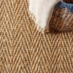 Espina Hand Woven Herringbone Chunky Jute Indoor Area Rug - JONATHAN Y 11 Espina Hand Woven Herringbone Chunky Jute Indoor Area Rug - JONATHAN Y -Northlight Store GUEST 4a684932 ab36 42b7 9825 cc5ee08b1029