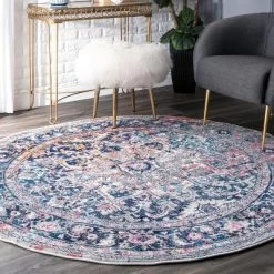 NuLOOM Vintage Lilah Medallion Area Rug -Northlight Store GUEST 4aab6b85 4d44 4b97 ae6c 751c44526389
