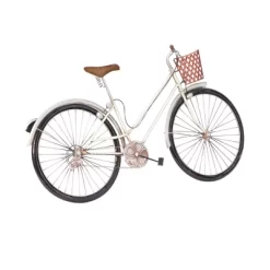 Metal Bike Wall Decor With Seat, Basket And Handles - Olivia & May 23 Metal Bike Wall Decor With Seat, Basket And Handles - Olivia & May -Northlight Store GUEST 4b6b9fc1 99a2 42e0 9266 345d566011a8