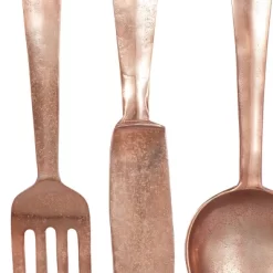 Set Of 3 Aluminum Utensils Knife Spoon And Fork Wall Decors Gold - Olivia & May 9 Set Of 3 Aluminum Utensils Knife Spoon And Fork Wall Decors Gold - Olivia & May -Northlight Store GUEST 4bb7d547 3161 42df 8588 82651503c265