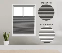 Linen Avenue Cordless Top Down Bottom Up Blackout Cellular Shade, Dark Grey -Northlight Store GUEST 4cb9f46f 30c5 4d19 9b7b 866ea4de3fa8