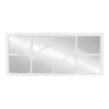 13" X 30" Cassat Framed Wall Accent Mirror White - Kate And Laurel