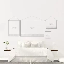 22"x31.5" Schatzi Brown Mila Eye Stripe Indigo Wall Hanging Portrait Blue - Deny Designs -Northlight Store GUEST 4ee15175 8911 41d0 85f5 d55f617d6f4c