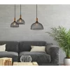 Large Dale Pendant Black - Adesso