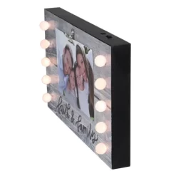 Northlight LED Lighted Faith & Family Picture Frame With Clip - 4" X 6" -Northlight Store GUEST 50ef826e 0fed 4b6f a40c 75afec4a63a4