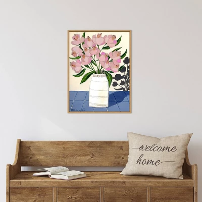 18" X 24" Spring Florals 5 By Marisa Anon Framed Canvas Wall Art - Amanti Art 5 18" X 24" Spring Florals 5 By Marisa Anon Framed Canvas Wall Art - Amanti Art - Image 5