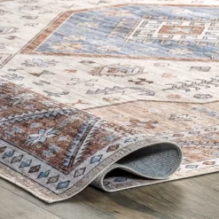 NuLOOM Elowyn Machine Washable Medallion Area Rug -Northlight Store GUEST 519dfd5e c841 4a4b bef8 2d4e4bed86ea