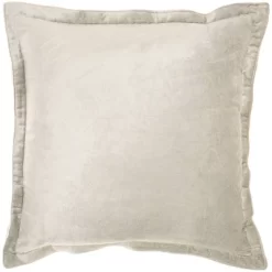 20"x20" Oversize Sofia Solid Velvet Flange Square Throw Pillow - Mina Victory -Northlight Store GUEST 51ca2223 3804 43b2 b17c 0557ac44cbed