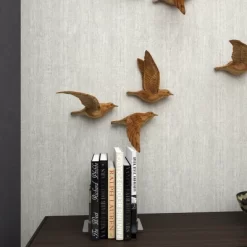 Resin Bird Metallic 3D Sculpted Wall Decor Set Of 3 Gold - Olivia & May -Northlight Store GUEST 5490f1b5 da15 45a2 beea 263e07ab1a52