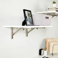 Built Industrial 2 Pack Folding L Wall Shelf Bracket, 10 Inch Collapsible Hardware With Locking Hinge For Garage Shelves, Holds 120lbs 11 Built Industrial 2 Pack Folding L Wall Shelf Bracket, 10 Inch Collapsible Hardware With Locking Hinge For Garage Shelves, Holds 120lbs -Northlight Store GUEST 555ad0b8 e83d 42c4 af02 5dfe3c43b4ec