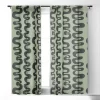 Camilla Foss Brook 84" X 50" Single Panel Blackout Window Curtain - Deny Designs