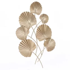 LuxenHome Gold Palm Leaf Metal Ornamental Wall Decor Wall Art 19 LuxenHome Gold Palm Leaf Metal Ornamental Wall Decor Wall Art -Northlight Store GUEST 55d36f13 d9b8 449c 9d64 f101bb7a5e10