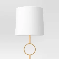 Metal Ring Floor Lamp Brass (Includes LED Light Bulb) - Threshold™ 5 Metal Ring Floor Lamp Brass (Includes LED Light Bulb) - Threshold™ -Northlight Store GUEST 562caccf d902 40af 8c30 977005b51350