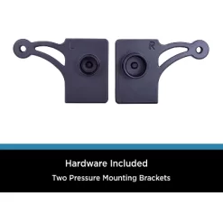 Kenney Fast Fit No Tools Tate 5/8" Decorative Window Tension Curtain Rod -Northlight Store GUEST 5a0e7c54 bddb 4b2a 9fac 721e214b72f8